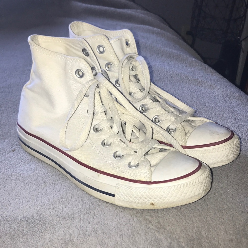 White high top converse